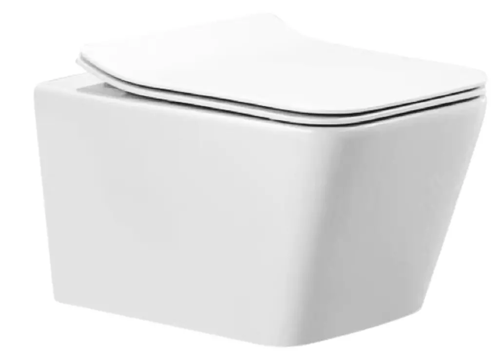 Mistral fali WC örvény öblítéssel SoftClose, fehér